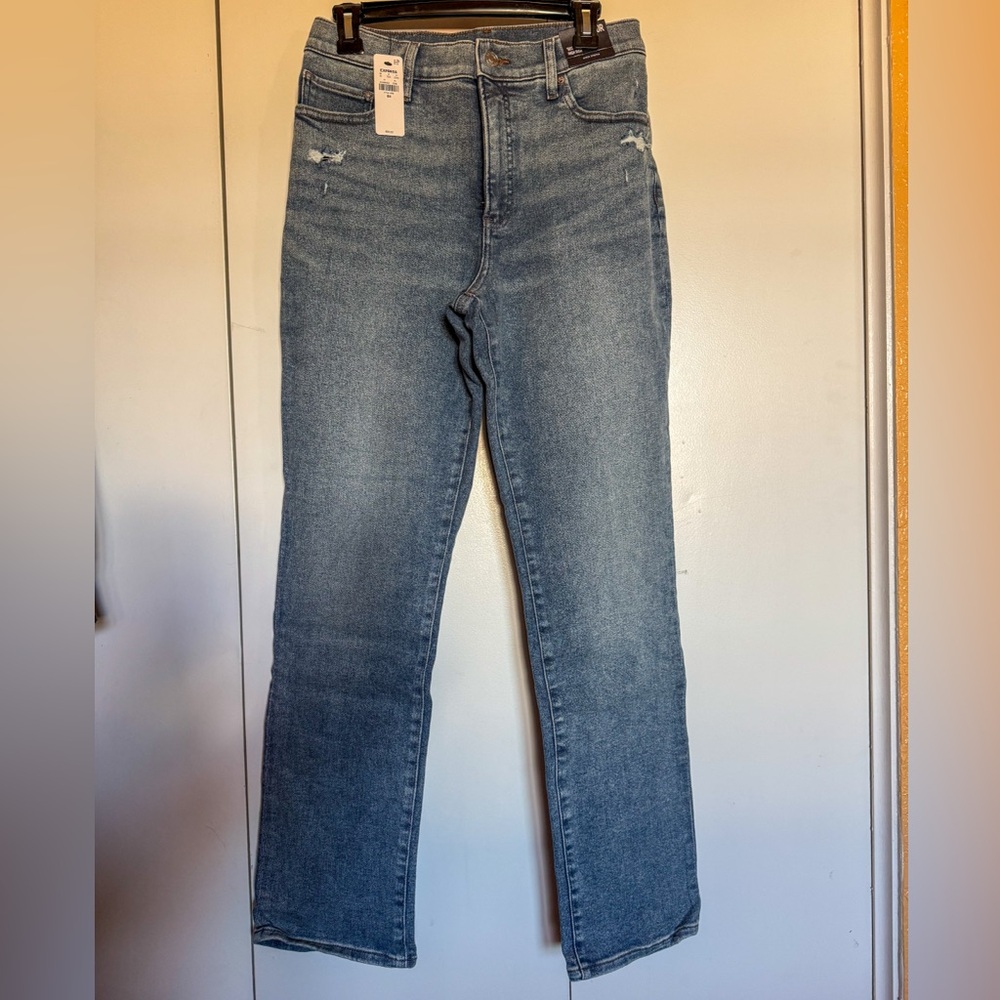 Express 90’s High Rise Hyper Stretch Women's Blue Jeans NWT